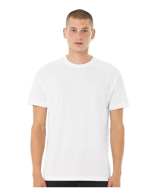 Men's Heather CVC Raglan Tee