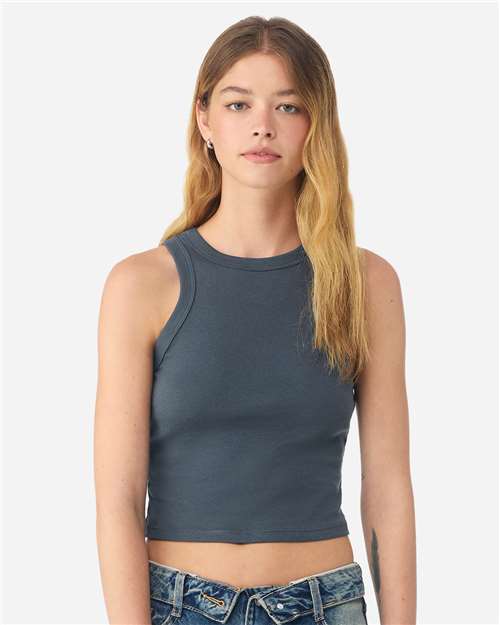 Women's Micro Rib Racer Tank