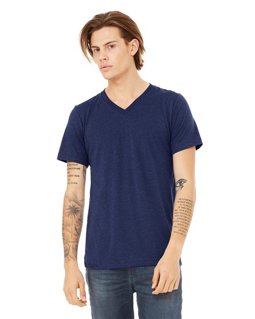 Unisex Triblend V-Neck Tee