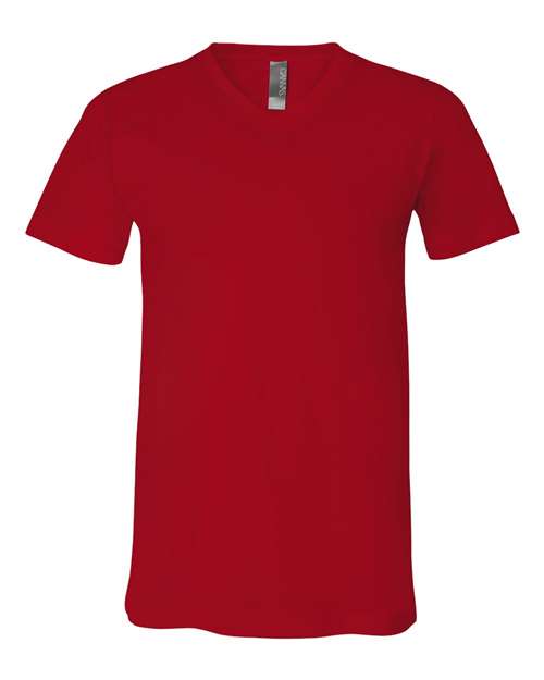 Unisex Jersey V-Neck Tee