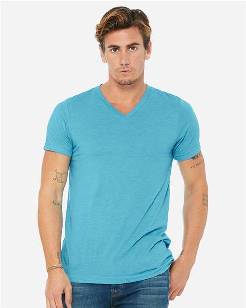 Unisex Triblend V-Neck Tee