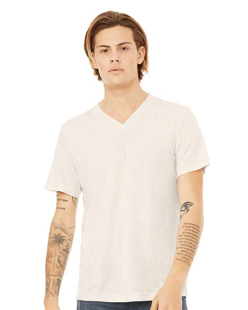 Unisex Triblend V-Neck Tee