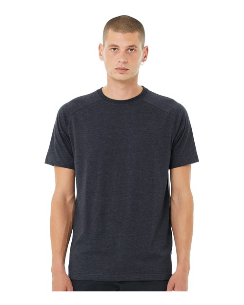 Men's Heather CVC Raglan Tee