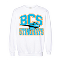 Stingrays 80s Team Crewneck Sweatshirt - UNISEX
