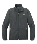 MEN’S SHADED CROSSHATCH SOFT SHELL JACKET
