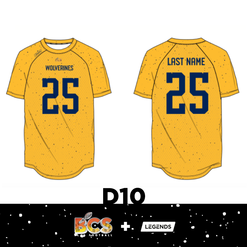 BCS+Legends D10 Replica Uniform