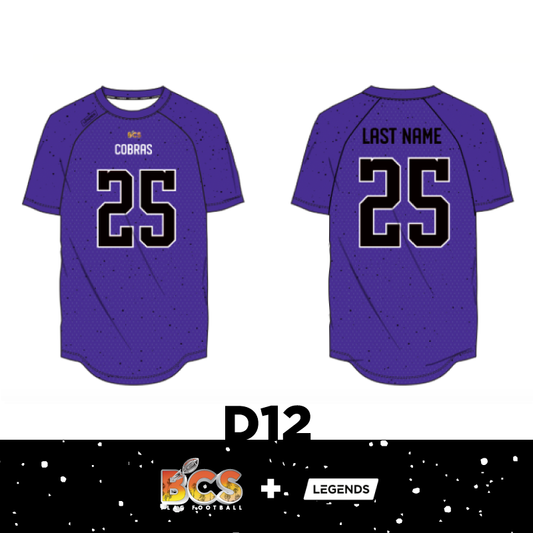 BCS+Legends D12 Replica Uniform