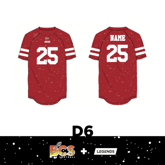 BCS+Legends D6 Replica Uniform