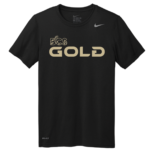 BCS GOLD - Nike Tee Adult