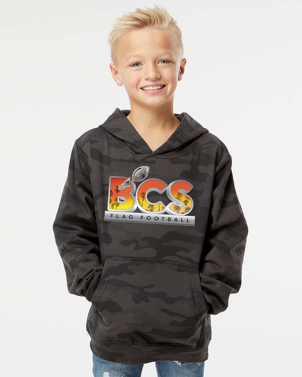 BCS Dark Camo Adult & Youth Hoodie