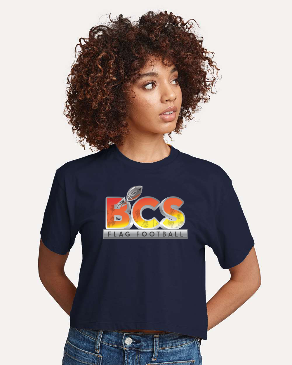 BCS Womens Ideal Crop Tee