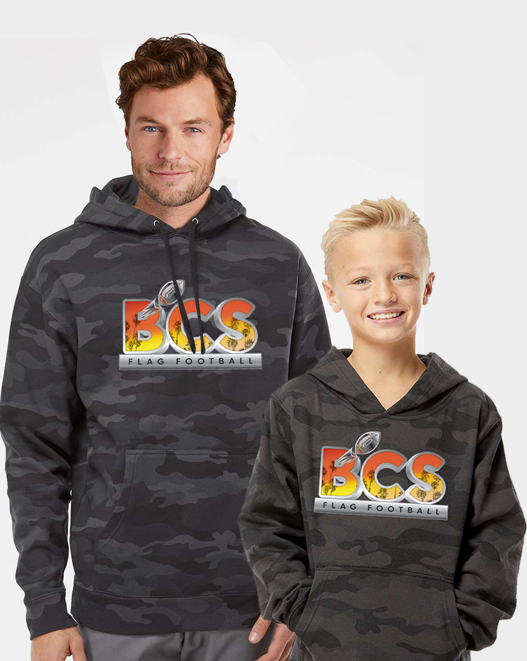 BCS Dark Camo Adult & Youth Hoodie