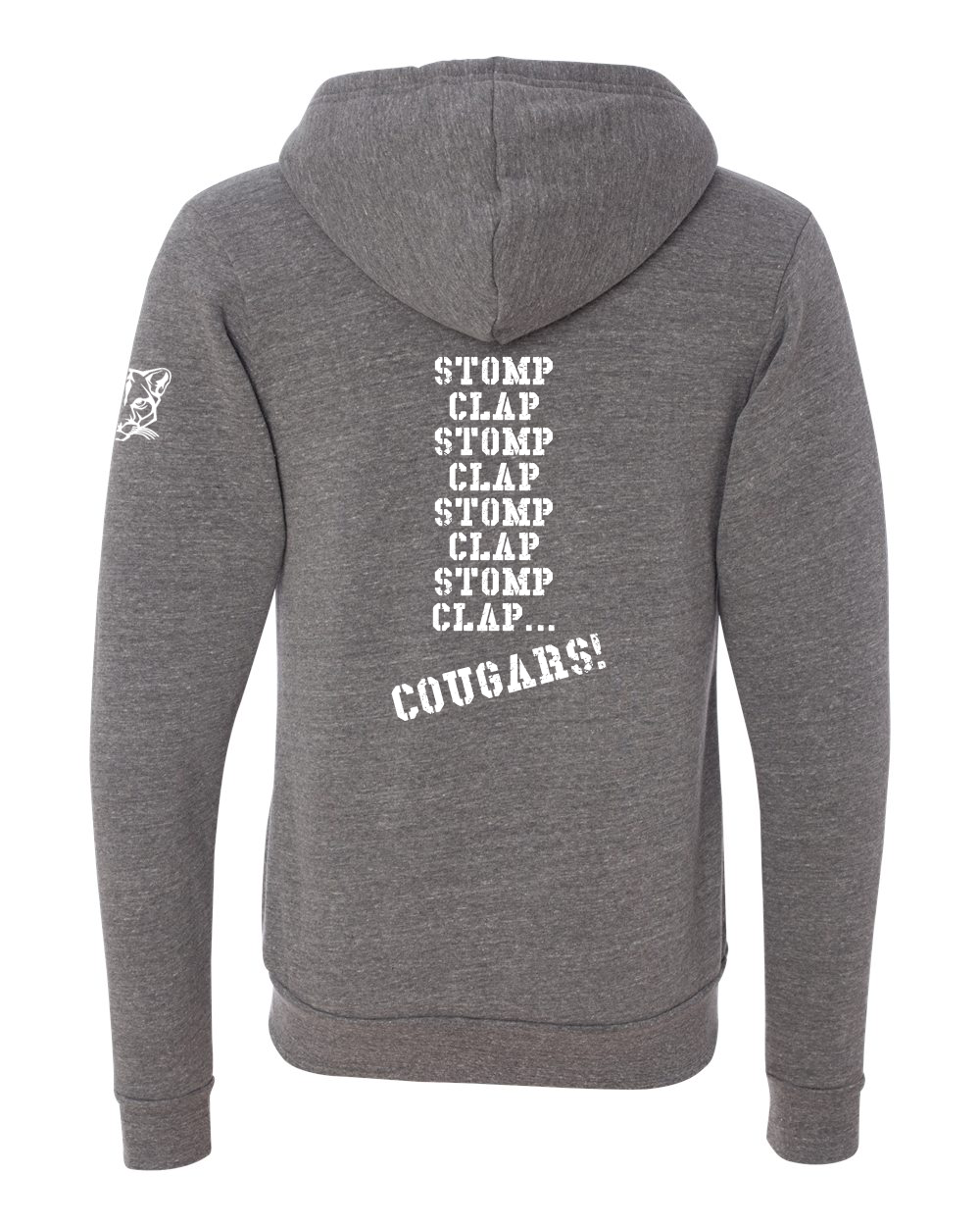 Cougar Pride - Adult Zip Up Hoodie