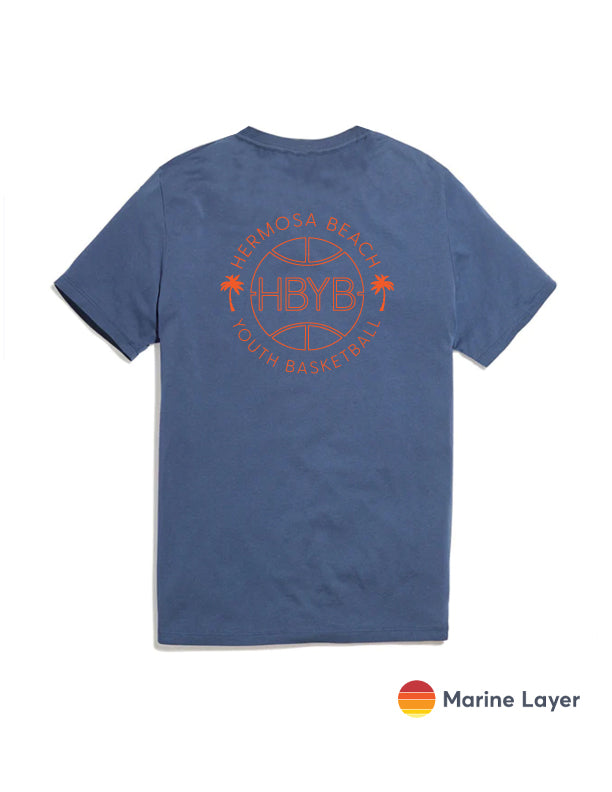 HBYB Logo Shirt - Marine Layer - Unisex